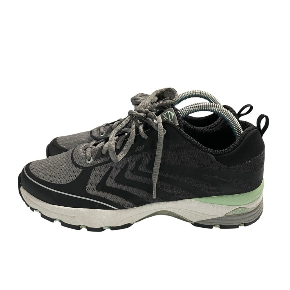 abeo Gray and Black women’s walking shoes size 7 24/7 Paradigm ABEO Footwear